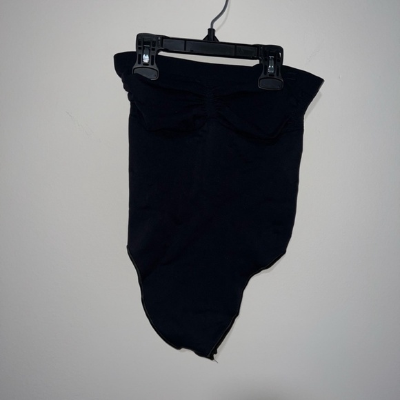 NWOT SKIMS SHAPEWEAR SEAMLESS SCULPT STRAPLESS THONG BODYSUIT BLACK ONYX XL - Picture 1 of 3